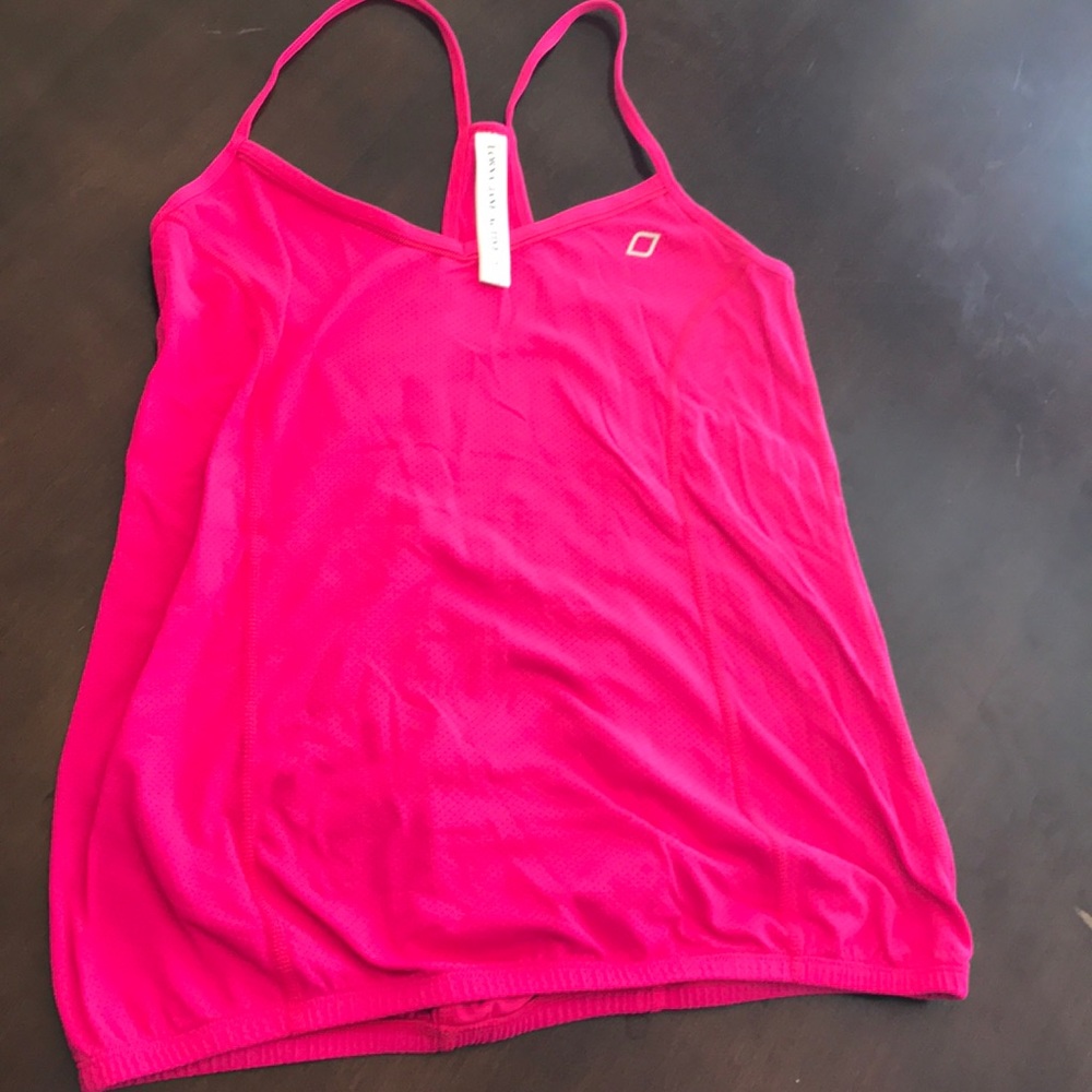 Pink Lorna Jane Work Out Top